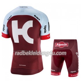 Set Fahrradtrikot + Radhose Kurze 2018 Team Katusha Alpecin Kinder N001 